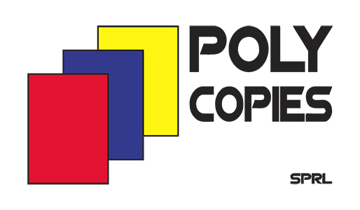Logo du magasin d'impression Poly-copies